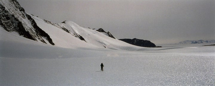 <p>photo taken by the author on a transformational trip in the interior of Antarctica, </p>