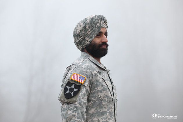 Captain Simratpal Singh was granted a permanent accommodation to wear his turban and beard in April 2016.