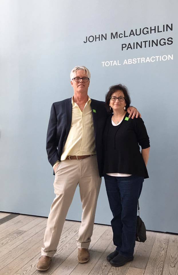 With Lisa Pressman at LACMA