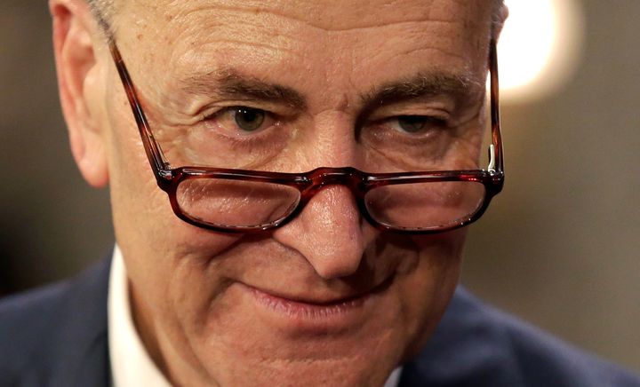 Senate Minority Leader Chuck Schumer (D-N.Y.) said his caucus will try to stall the confirmation of Donald Trump's Cabinet nominees.
