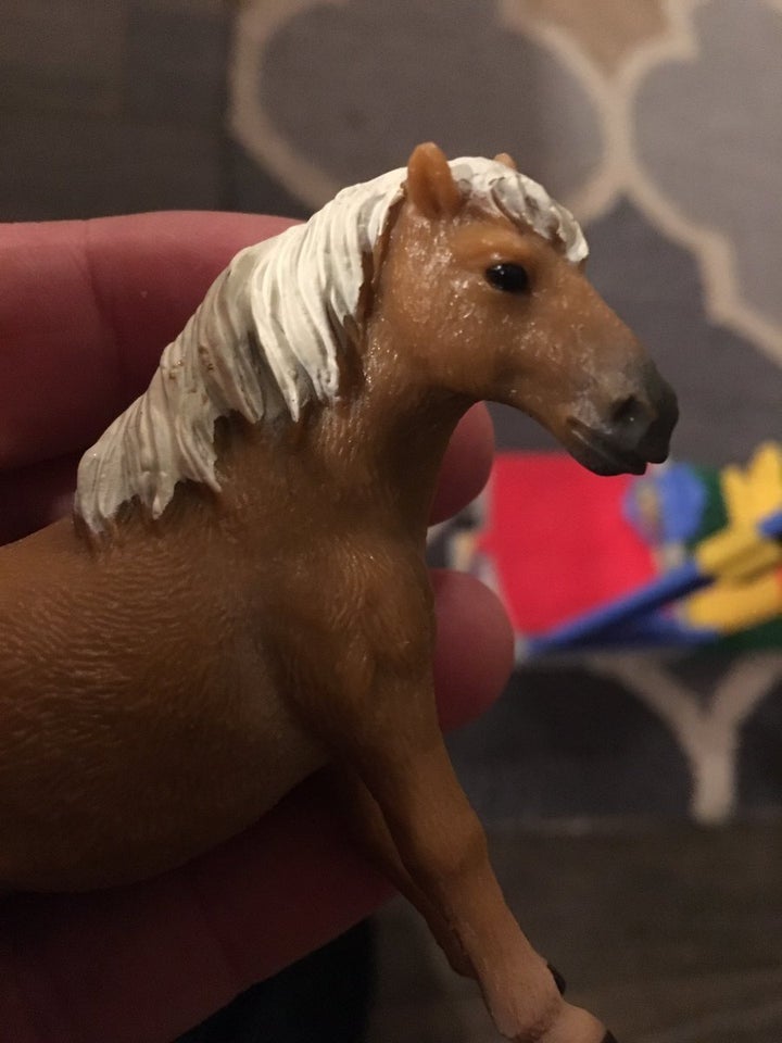 The horse toy.