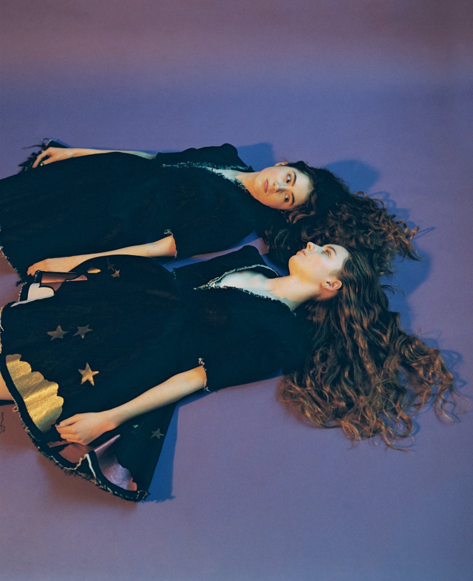 The pop duo Let's Eat Grandma.