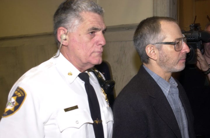 Robert Durst is escorted from the Northhampton Courthouse in Easton, Pa.