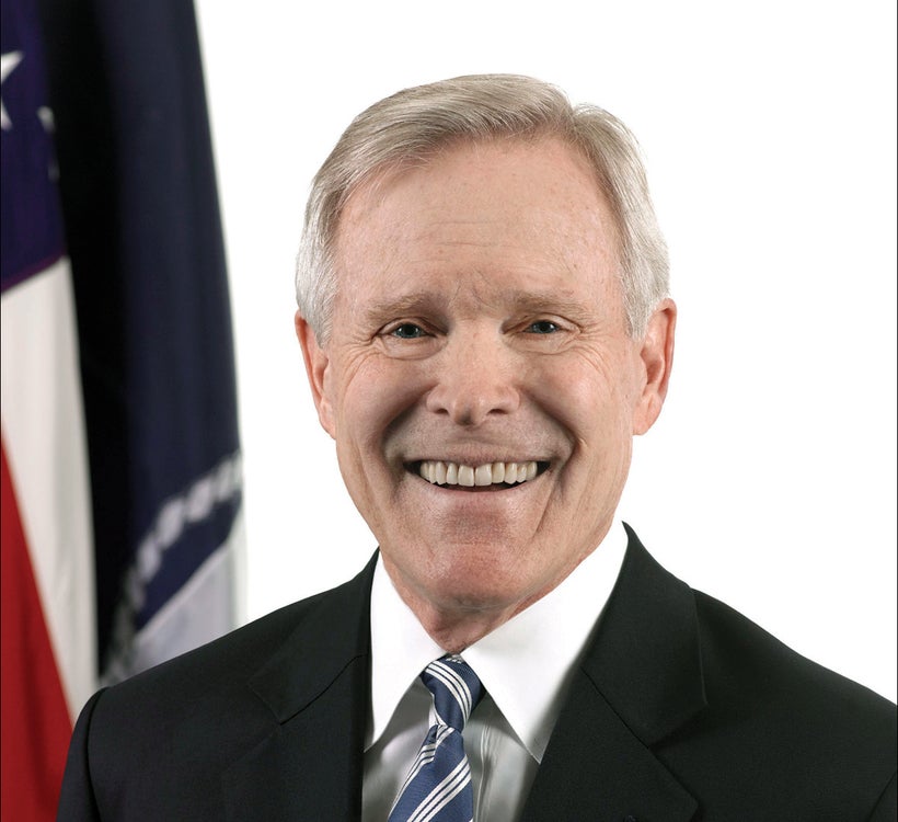 Secretary of the U.S. Navy Ray Mabus.