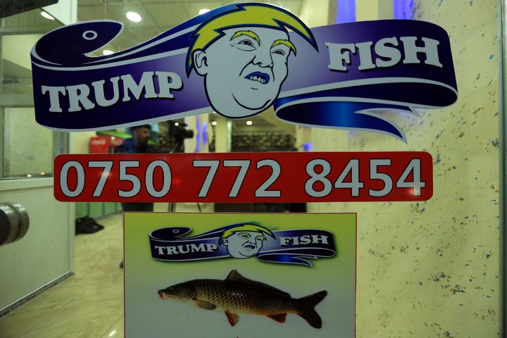 Trump Fish serves fire-roasted carp for $10 a kilo 