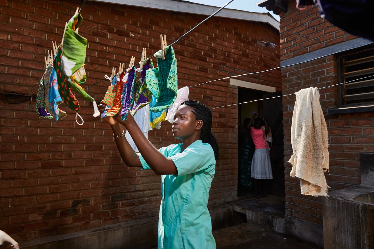 Meet The Young Malawian Women Tailoring And Selling Reusable Sanitary Pads