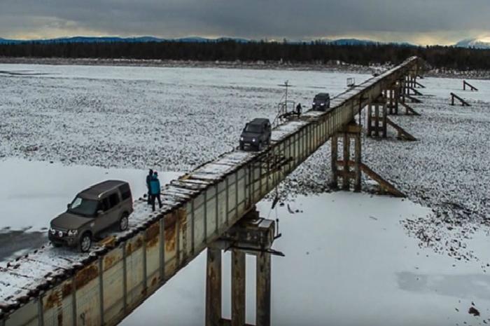  Kuandinsky Bridge of Kuanda, Russia 