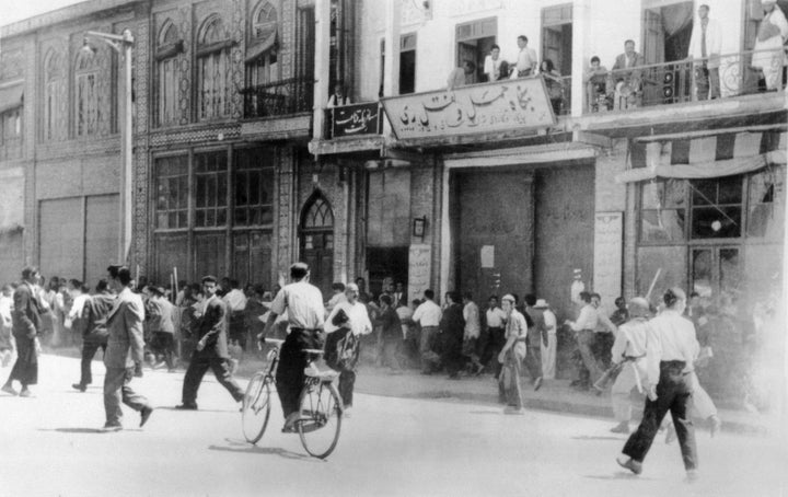 Massive protests broke out across Iran following the 1953 coup.