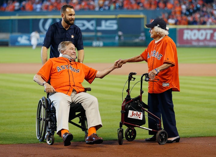 The Bushes are celebrating 72 years of marriage this year.