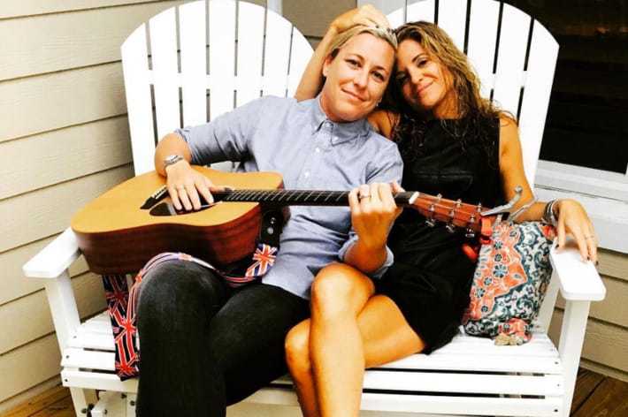 Glennon Doyle Melton and Abby Wambach