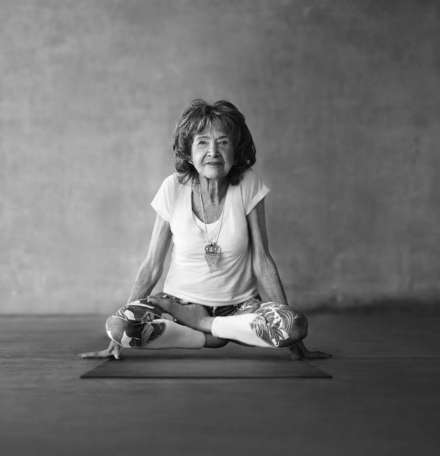 Tao Porchon-Lynch is the world's oldest yoga instructor.