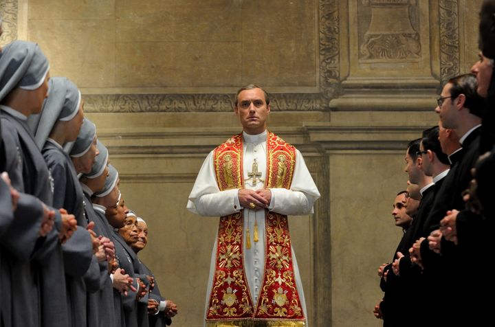 Jude Law stars as Lenny Belardo, aka Pius XIII, in the upcoming HBO series, "The Young Pope."