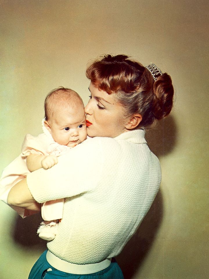 Debbie and Carrie in their younger days.