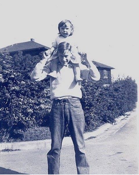 <p>David Park and his daughter Natalie in an undated photo</p>