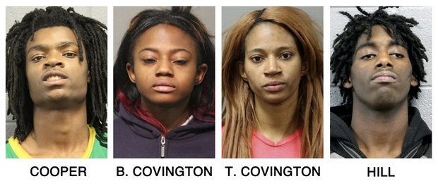 Four teens charged in Chicago with kidnapping and beating a disabled victim