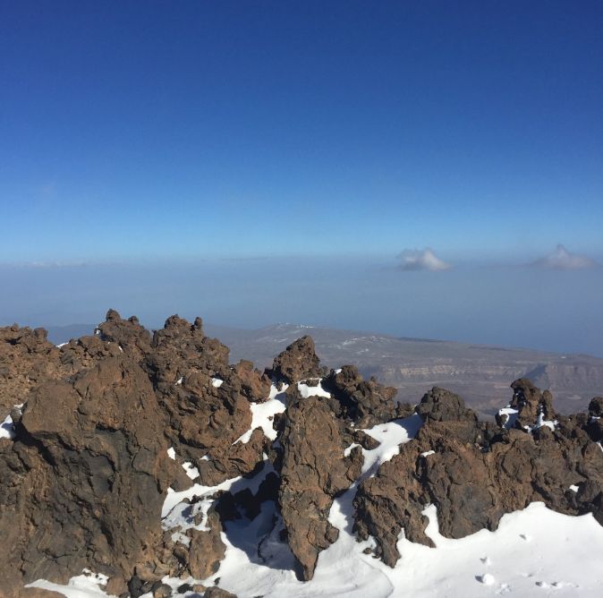 <p>View from the top of El Tiede</p>