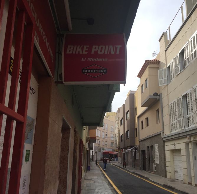 <p>Bike Point in El Medano</p>