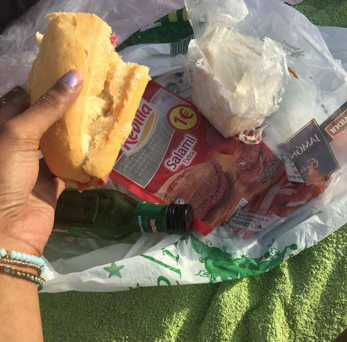<p>Yummy lunch</p>