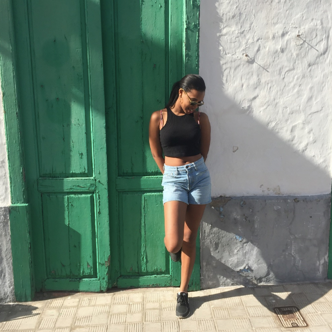 <p>Colorful doors in Garachico</p>