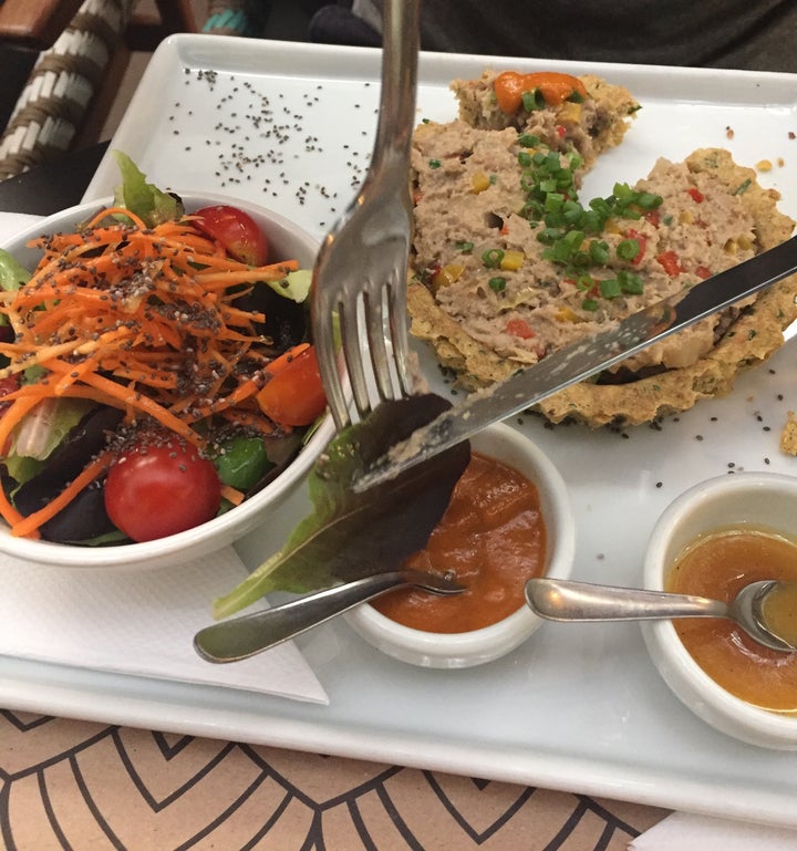 <p>Vegan Quiche</p>