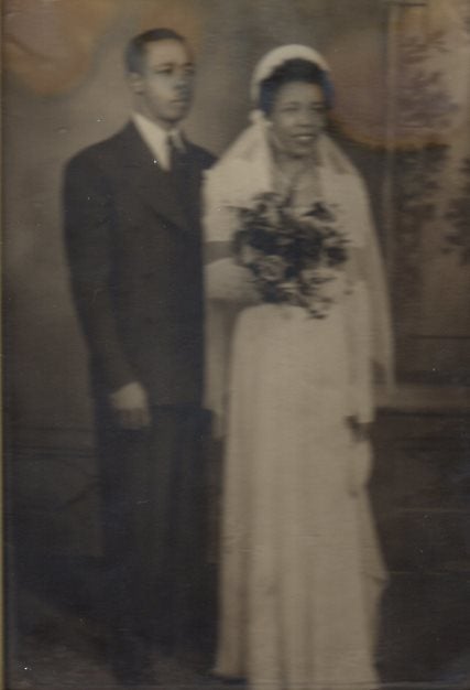 The Dreamers: my parents, Ernest and Alberta Dagnal, on their wedding day