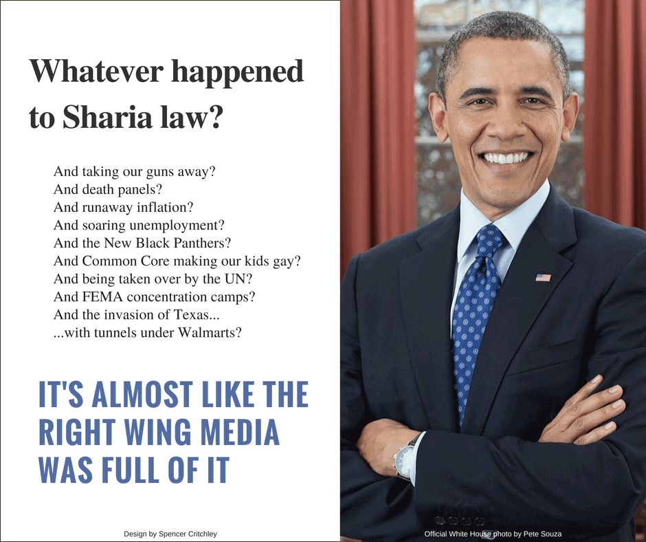 Whatever Happened To Sharia Law? And Other Questions For Right Wing ...