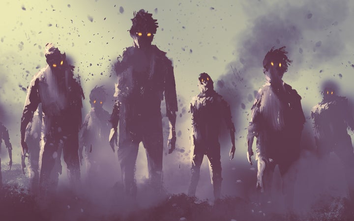 Wait, how fast could zombies wipe out the world's population?