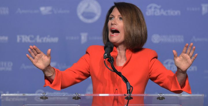 Former Rep. Michele Bachmann says the State Department's "evil" gay agenda could come to an end during the Trump presidency.