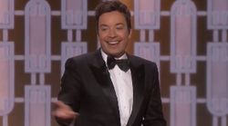 Watch Jimmy Fallon's Teleprompter Fail During Golden Globes' Opening Sequence