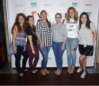 (L to R) Ericka Arango-Rojas , Sales Service Executive; Kristen Davila, Human Resources Coordinator; Nina Harrison, Senior Coordinator MML BALA; Alexandra Pender, Senior Manager Creative; Melissa de Almagro, Executive Assistant; Bibiana Julian, Executive Assistant 