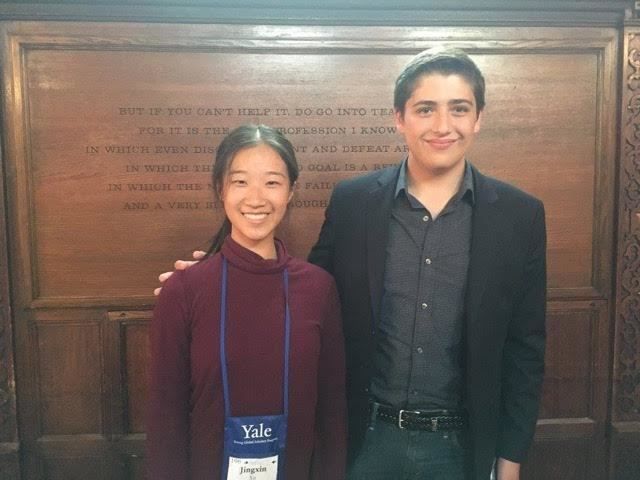 There were many surprises at YYGS, including the chance to meet someone her own age who was a delight to talk to, founded a company called NOHBO, and gained the investment of Mark Cuban through Shark Tank - Benjamin Stern. 