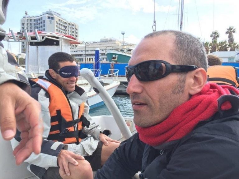 Our blind skipper stumped us when he asked, <strong>“Can you see the wind?” </strong>