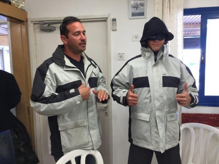 Suited up…