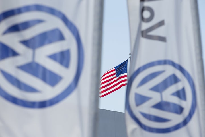 A Volkswagen executive is facing conspiracy charges after the car company was found cheating exhaust emissions tests.