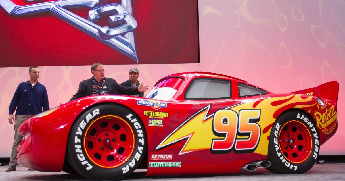 Disney Pixar's 'Cars 3' Unveils Life-Size Lightning McQueen