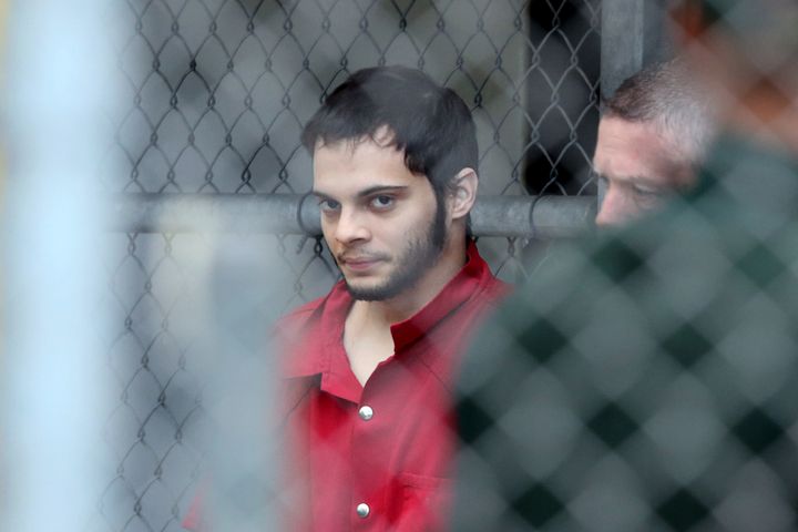 Esteban Santiago is taken from the Broward County main jail as he is transported to the federal courthouse Monday, Jan. 9, 2017 in Fort Lauderdale, Fla. Santiago is accused of killing five people and wounding six others in the Fort Lauderdale airport shooting and faces federal charges involving murder, firearms and airport violence. (Amy Beth Bennett/South Florida Sun Sentinel/TNS via Getty Images)