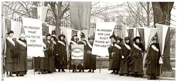 What Anti-Trump Protestors Can Learn From The Suffragettes