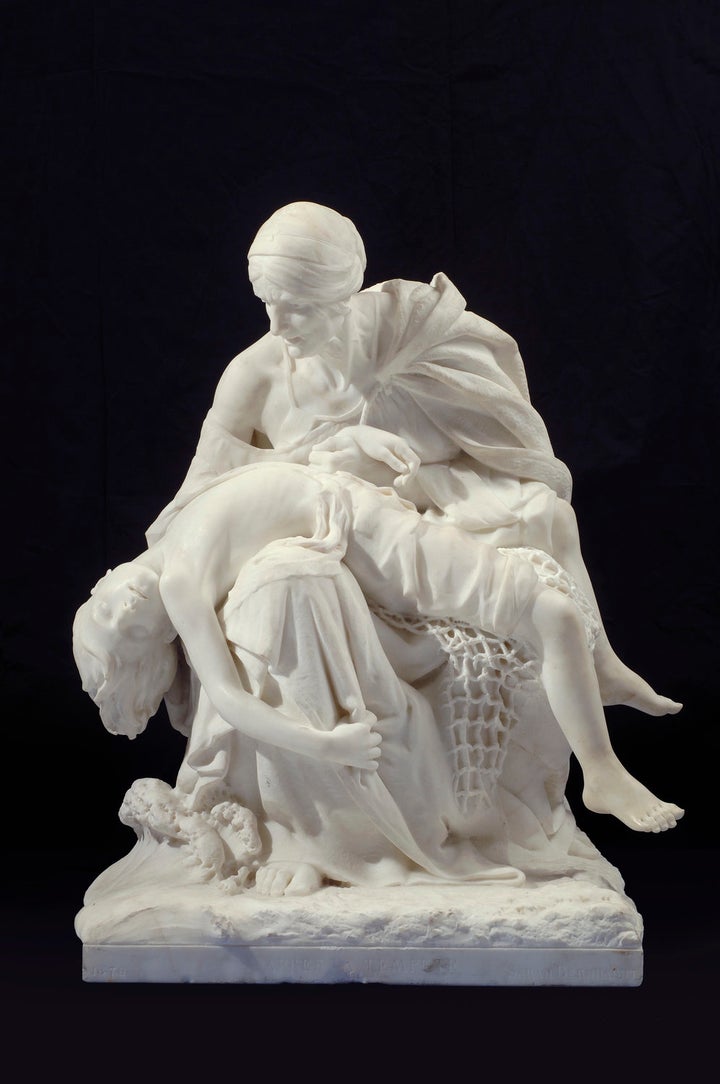 "Après la tempête (After the Storm)" (ca. 1876) by Sarah Bernhardt, on view at the NMWA.