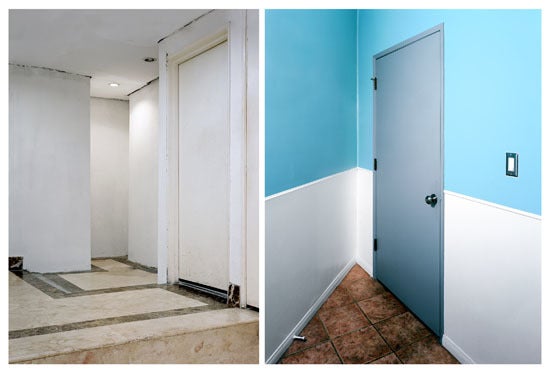 <p>Left image: Spring Street, Los Angeles, <em>CA</em>, 2013, 48" x 71" Fuji Deep Matte Crystal Archive Light jet Print: </p><p>Right image: <em>Eagle Rock, Los Angeles County, CA</em>, 2015, 48" x 61" Fuji Deep Matte Crystal Archive Lightjet Print</p>