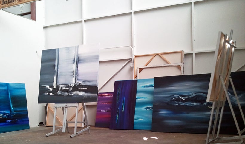 Jill Joy: Consciousness Series - Studio View