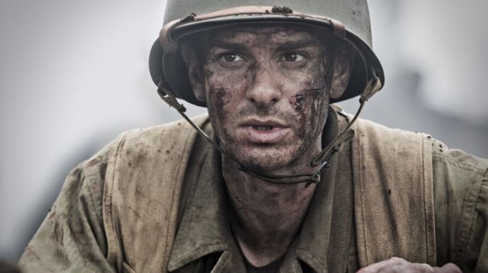 Andrew Garfield in 'Hacksaw Ridge'