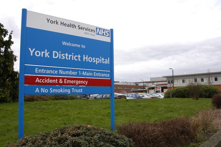 The victim died in York District Hospital (file picture)