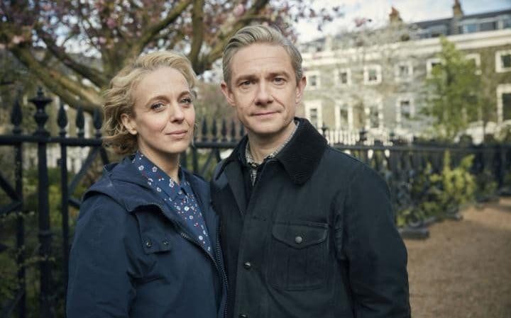 The pair starred as Mary and John Watson on 'Sherlock'