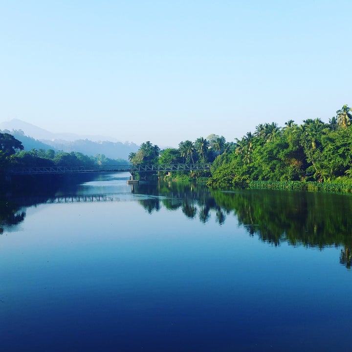 A photo taken during a run in 2016 on a solo trip to Sri Lanka.