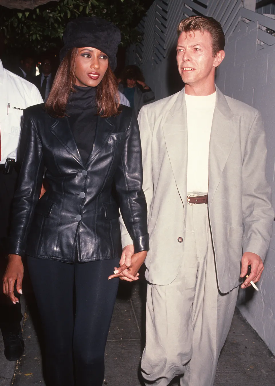 DAVID BOWIE AND IMAN