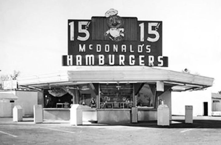 The original McDonald's in San Bernardino, California