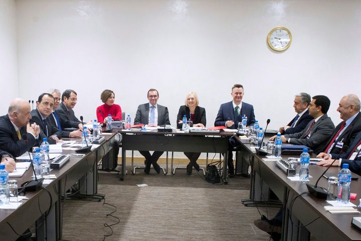 Cyprus reunification negotiations resume in Geneva