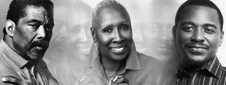 <p>(L to R): Alvin Ailey, Judith Jamison, Robert Battle</p>