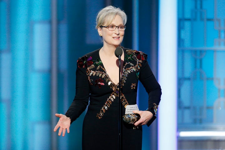 Meryl Streep's speech called out Donald Trump -- although not by name.