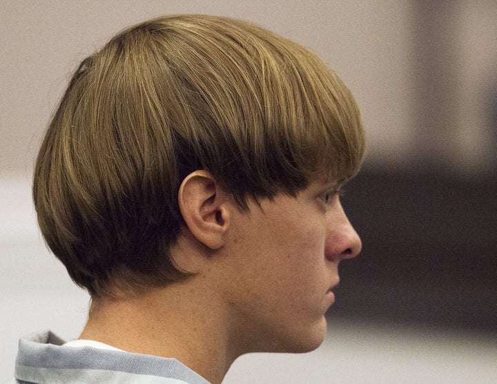 Dylann Roof, who has since been convicted of killing nine worshippers at a historic black church in Charleston, South Carolina, listens to the proceedings with assistant defense attorney William Maguire during a hearing on July 16, 2015. REUTERS/Randall Hill